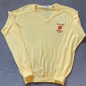 Vintage 1988 Florida State Sunkist Fiesta Bowl sweater.